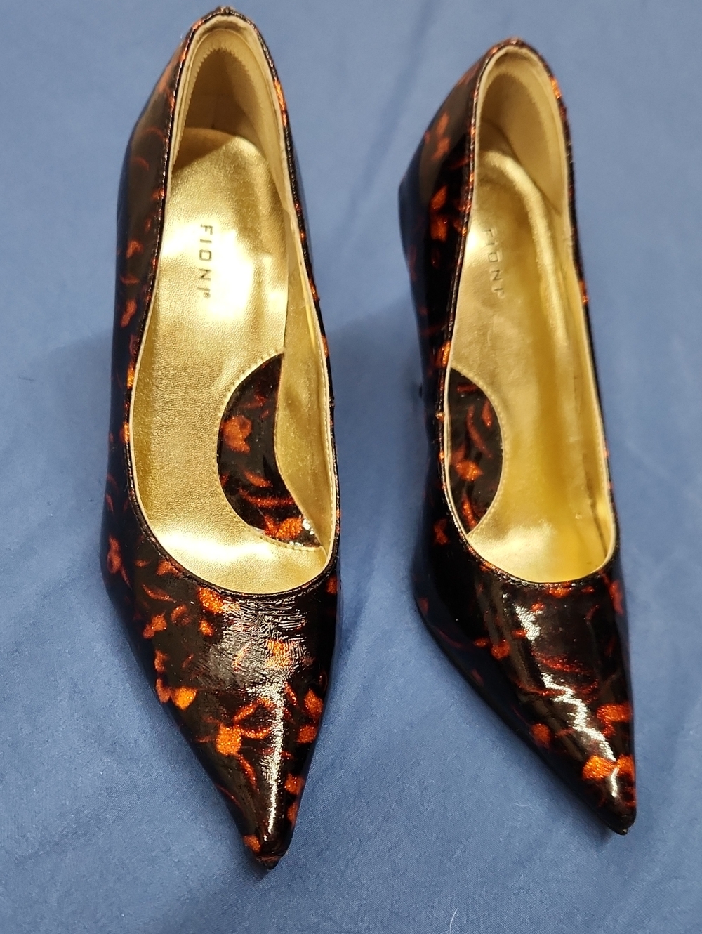 FIONI Clothing Women's Pointed-Toe Tortoiseshell Pump - Brown/Black